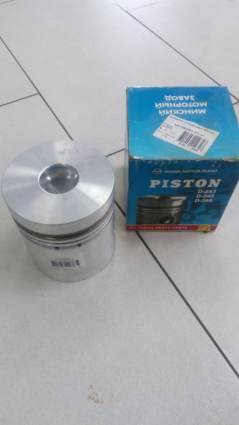 Поршень Д-245  (3 кольца) (ММЗ) палец 38мм — 2