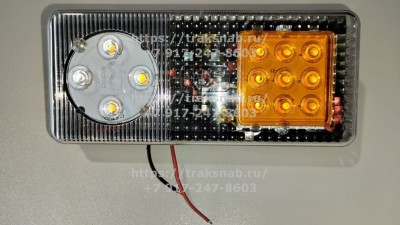 Фонарь передний Ф-402 (пластм. корпус) светодиод