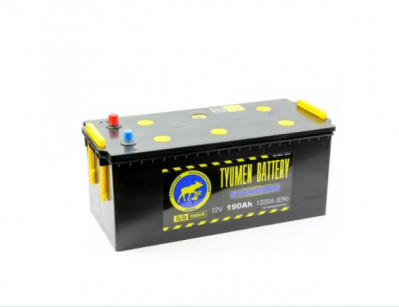 АКБ Тюмень 6СТ-190 L STANDART п.п. (конус)