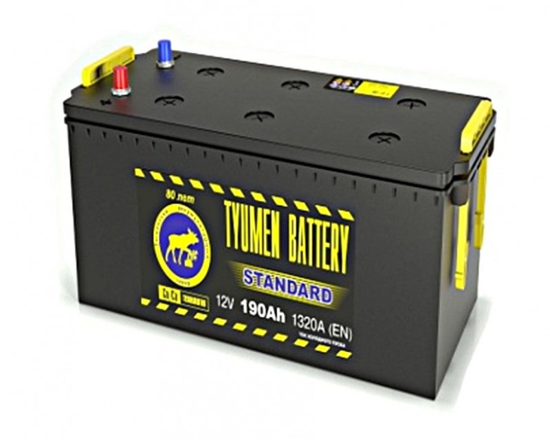 АКБ Тюмень 6СТ-190 12В L — 2
