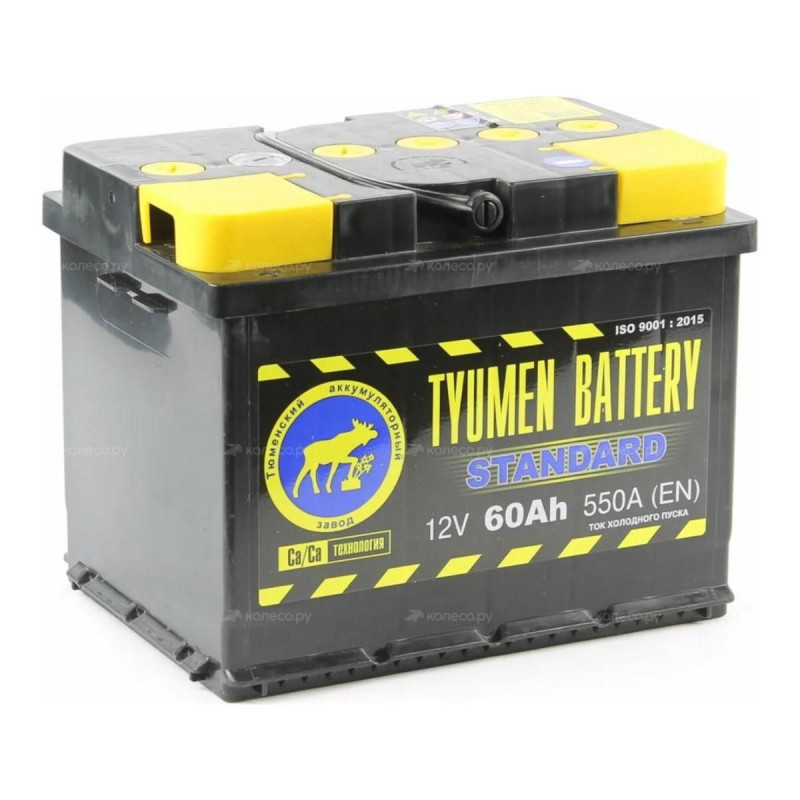 АКБ Тюмень 6СТ-60 12В L STANDART — 1