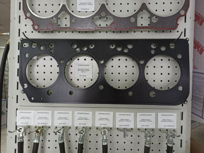 Прокладка головки блока Евро-3, Евро4 (металл)